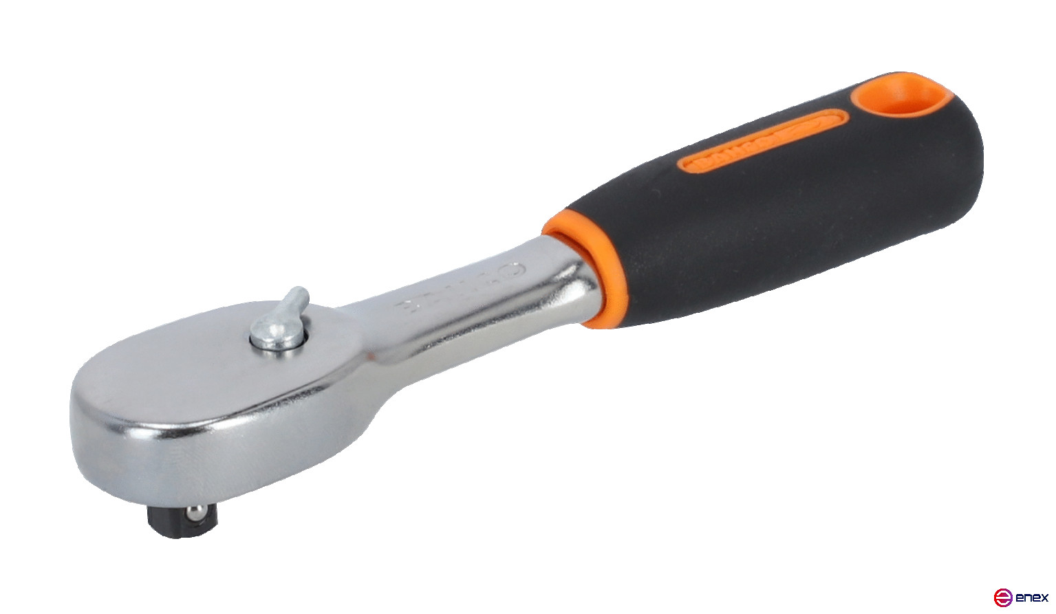 1/4" Reversible handle, with 72 teeth and 5° angle of action, retail package