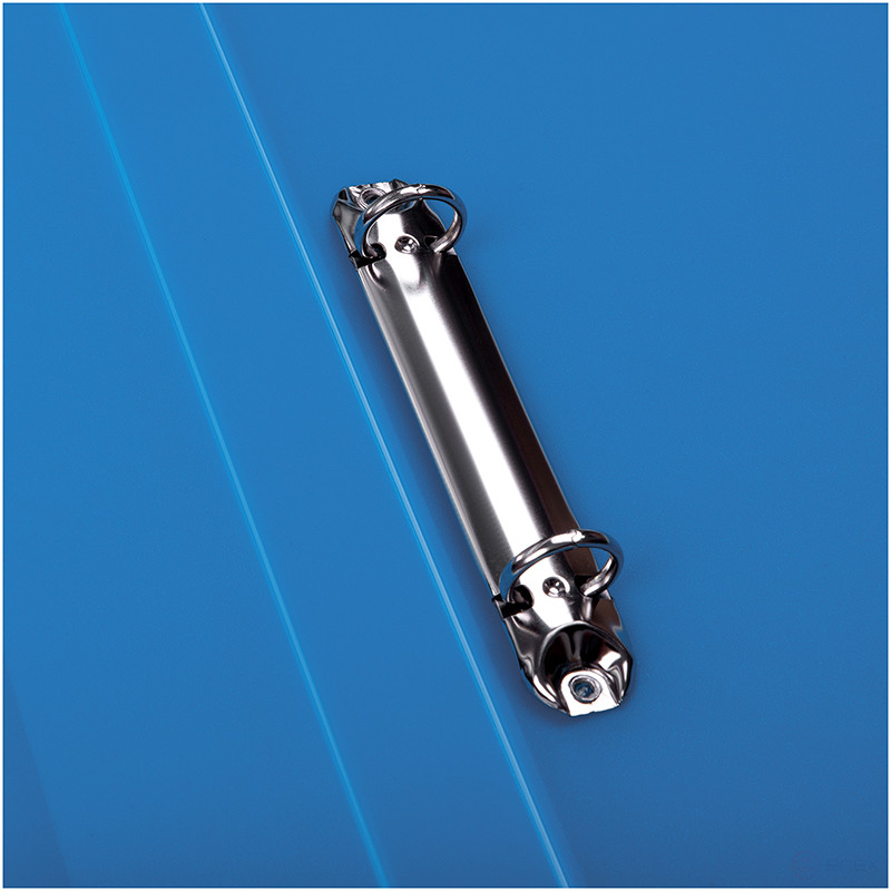 Папка на 2 кольцах Berlingo "Diamond", 25 мм, 700 мкм, синяя