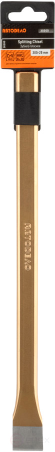 The chisel is flat 25*17*11* 300mm (on the holder)(Avtodor) 30300