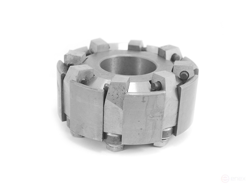 Фреза торцовая 100 с механическим креплением 5гр. пл. PN.. 110408 Z=8 dпос=32 левая (2214-0272) ГОСТ 26595-85 AF167-L100.09.08.B32 «Русский Инструмент» (РИ)