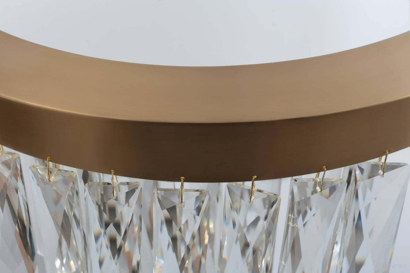 Люстра Rivoli Mary 6129-101 cветодиодная LED 28 Вт 3000 К хрусталь