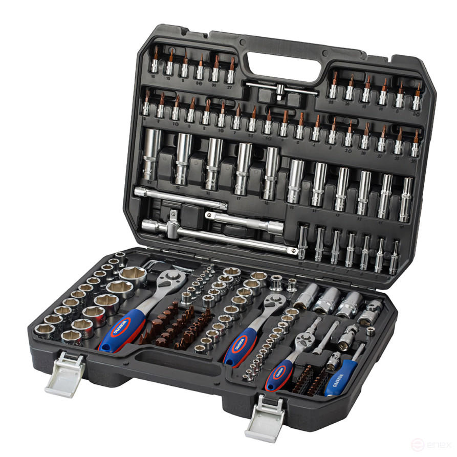 1/4"+3/8"+1/2" 172pcs WP202545 WORKPRO Tool Kit