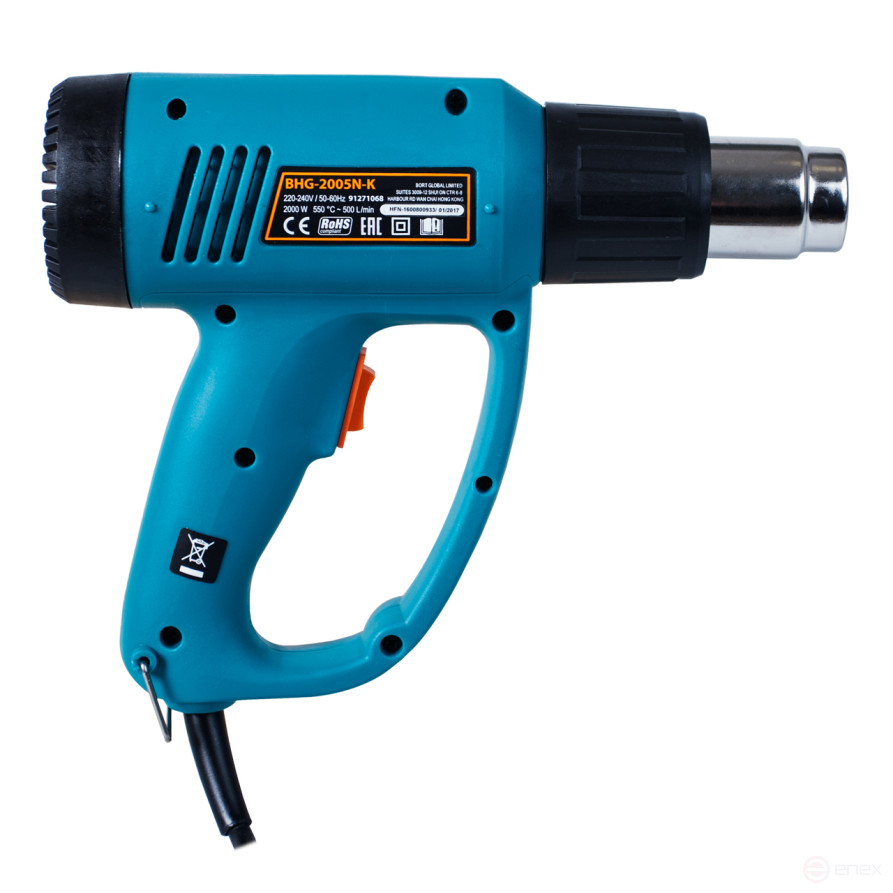 Фен технический BORT BHG-2005N-K