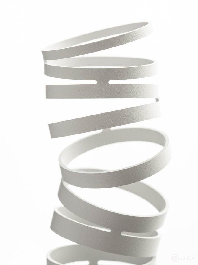 Pendant lamp (suspension) ERA PL22 WH MR16 GU10 ceiling cylinder white