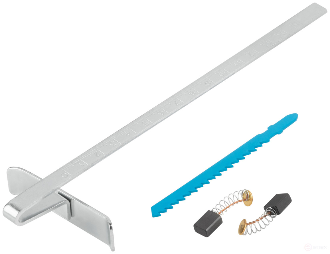 Лобзик 710 Вт; 0-3000 ход/мин; БзП; маятник; 80 мм; 2,1 кг; рез. накл.; коробка