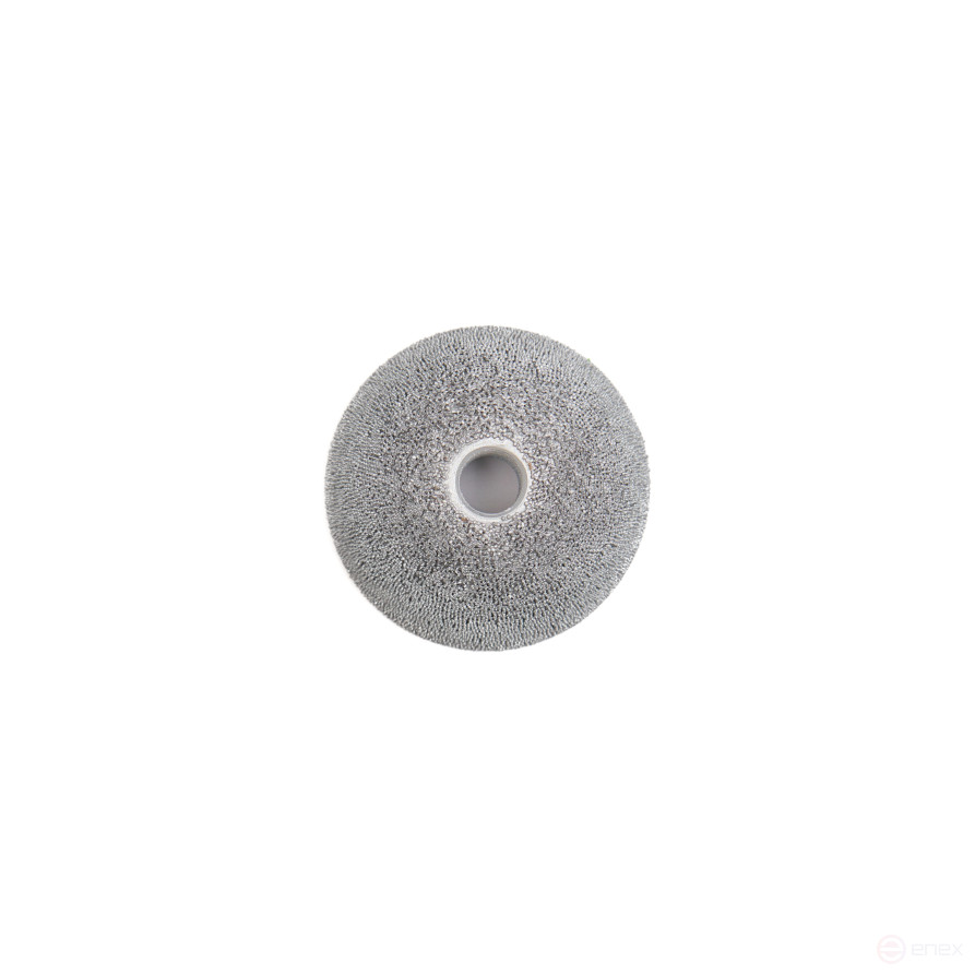 NS100 Полусфера шероховальная, Ø44,4x19мм, AH 3/8"-24 thread, 170 Grit