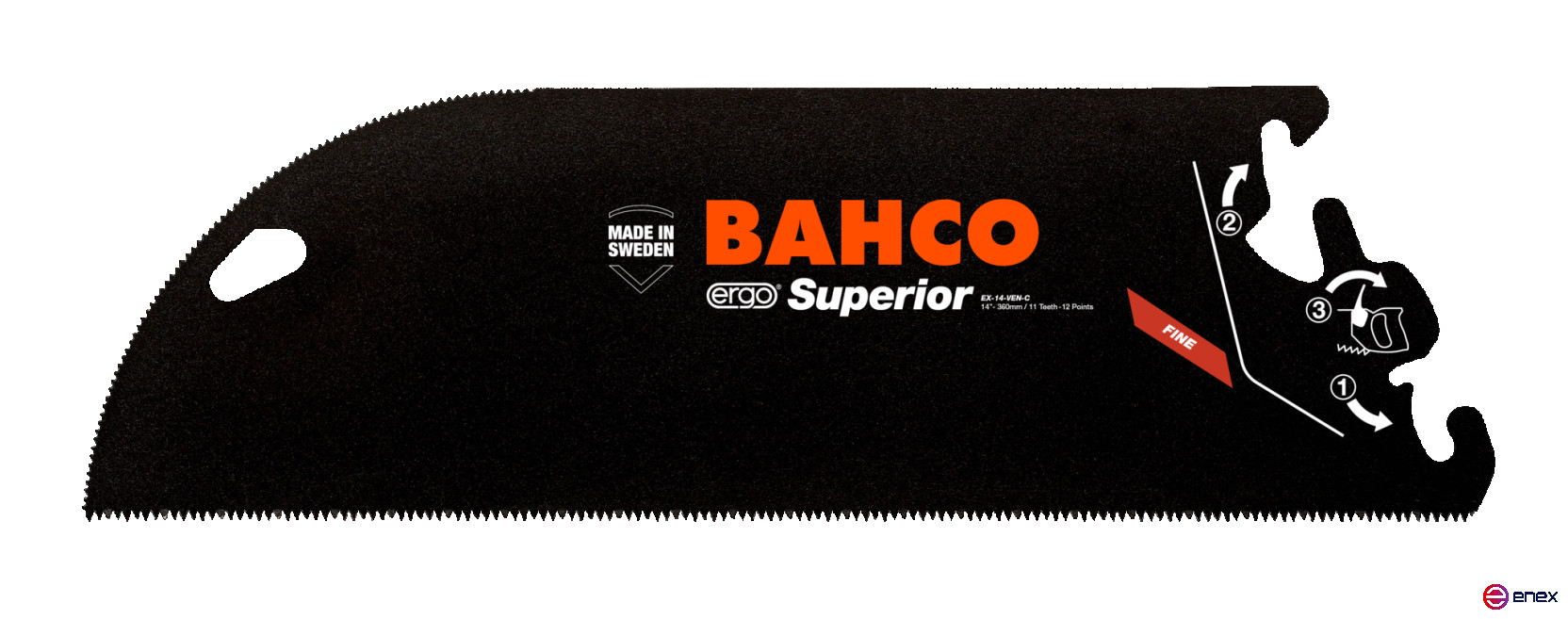 Полотно Superior сменное фанеропильное, 350 мм