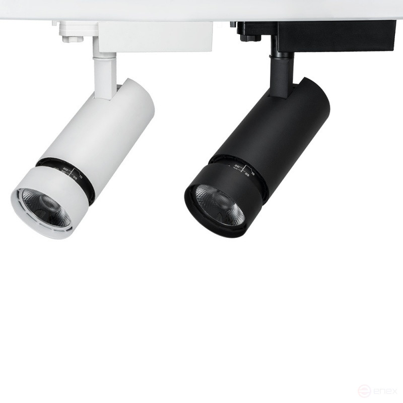 Светодиодный трековый светильник Mosvolt TL-D 130 - 245 V 3-30w 4wire