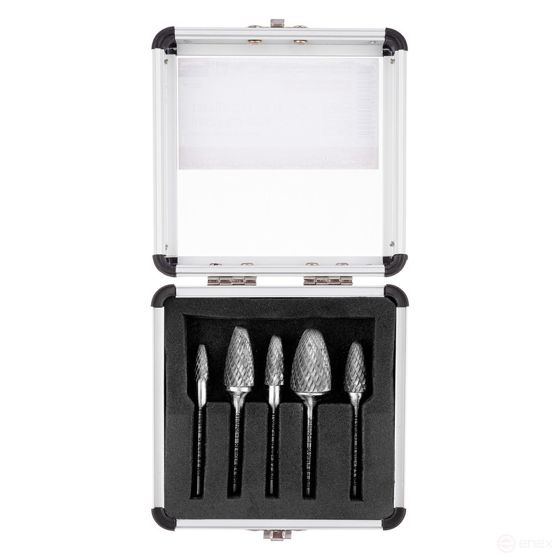 Наб.борфрез №702 (5шт: 330 f6/335 f8/340 f10/345 f12/350 f12)