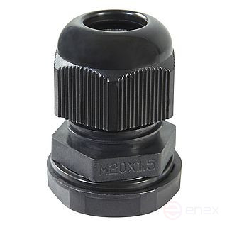 Ввод кабельный IP 68, PG36, цвет черный (упак.5шт)