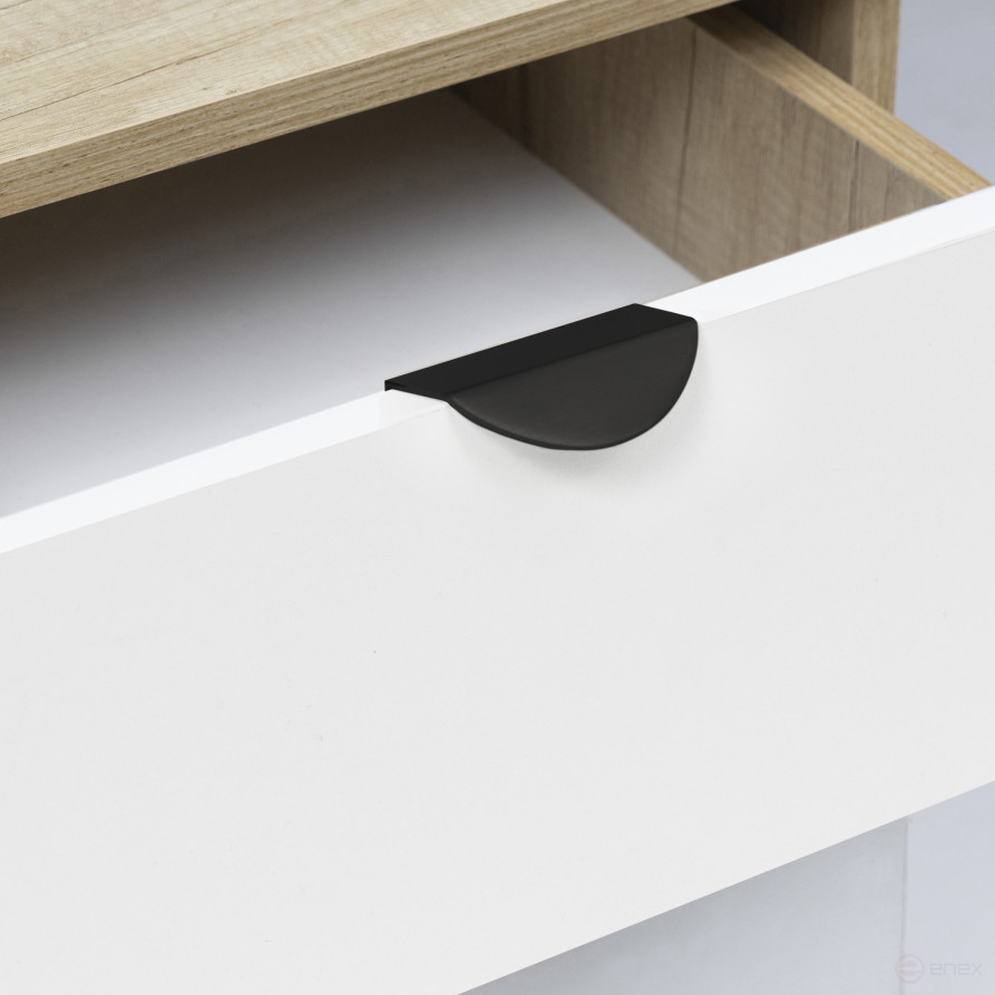 Pen meb. patch met. LUNA 32 black matte, AKS