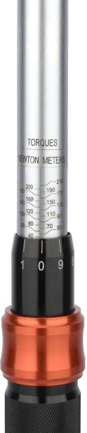 Ключ динамометр. предельный правая-левая резьба 1/2" (40-210Nм; 480mm) АвтоDело PRO 40344