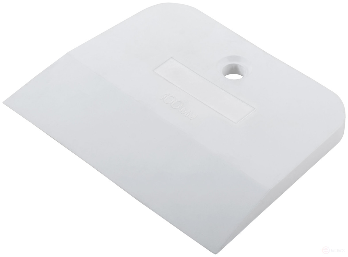 Шпатель резиновый белый 100 мм