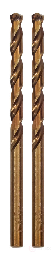 Сверло для металла Р6М5 Ф4,2 мм, 2 штуки, блистер