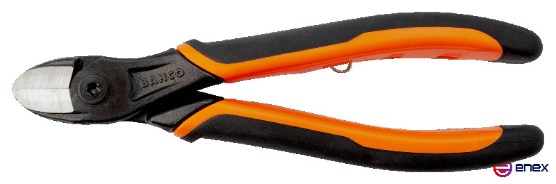 Кусачки-бокорезы с рукоятками ERGO для пластика, 160 мм