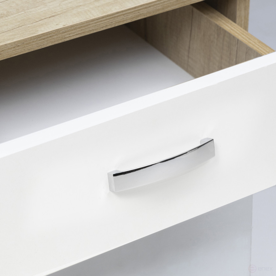 Ручка меб. скоба мет. Rio 128 хром, AKS