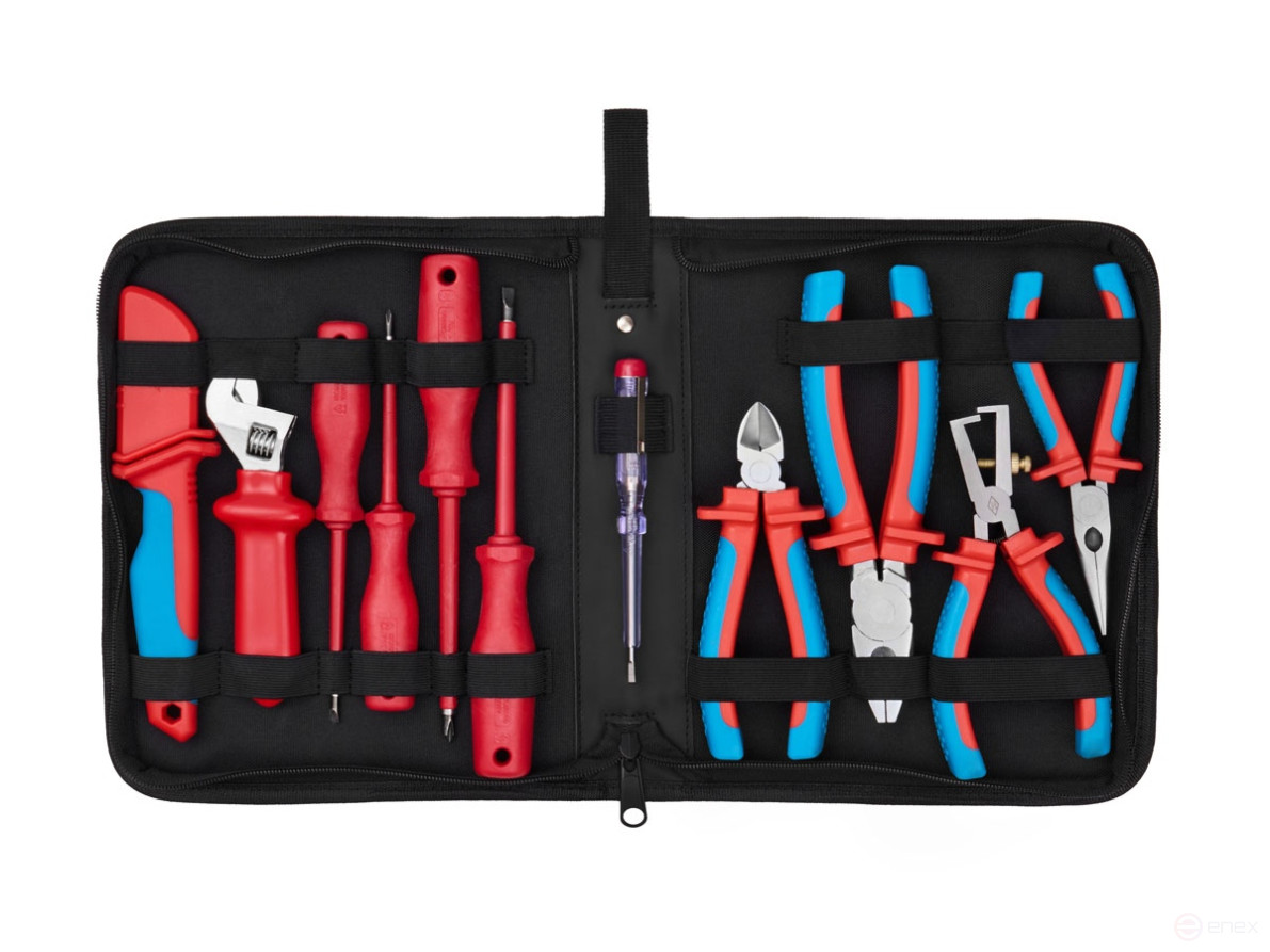 ДИЭЛЕКТРО Набор изолированного инструмента с двухкомп. рук.№17