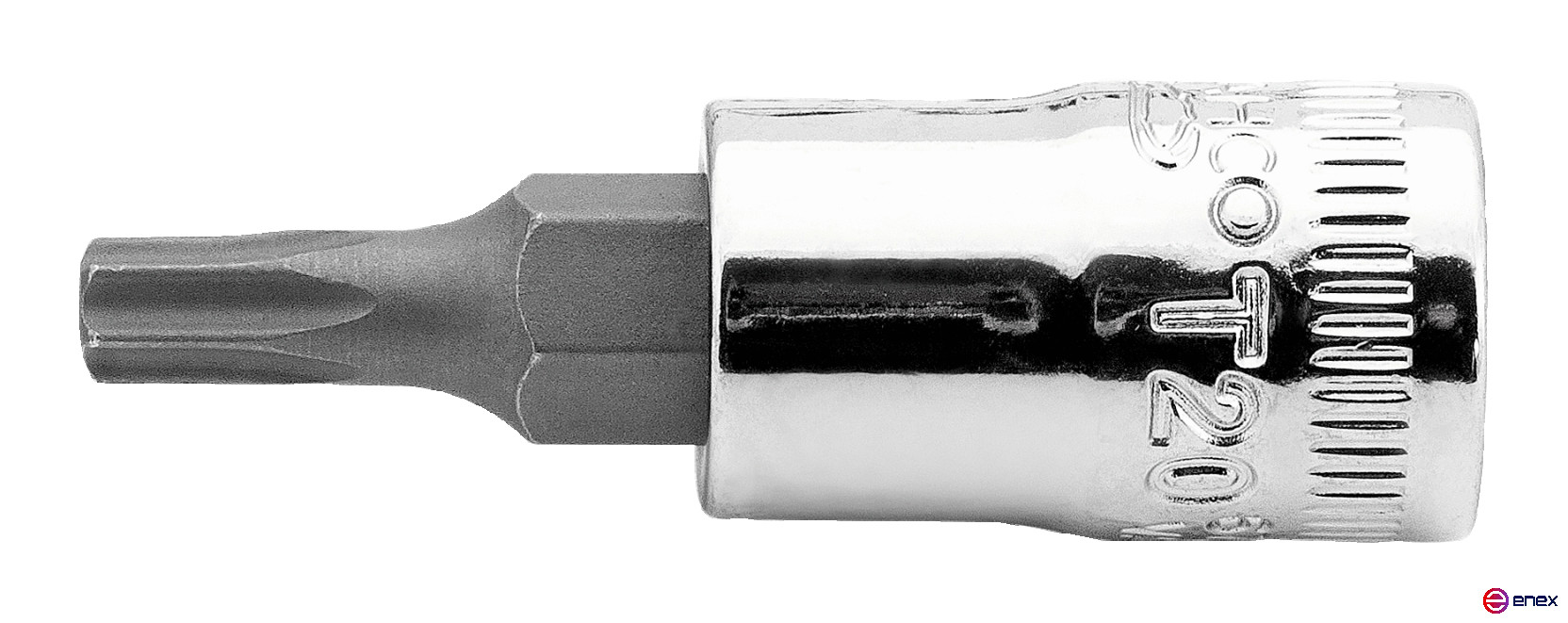 1/4" End head with insert for TORX screws, TR10 SB6709TORX-R-T10