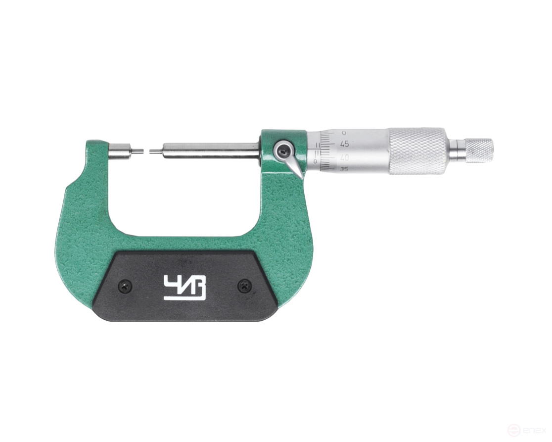 Микрометр с мал.изм.губ. МК - МП - 25 0,01 ЧИЗ