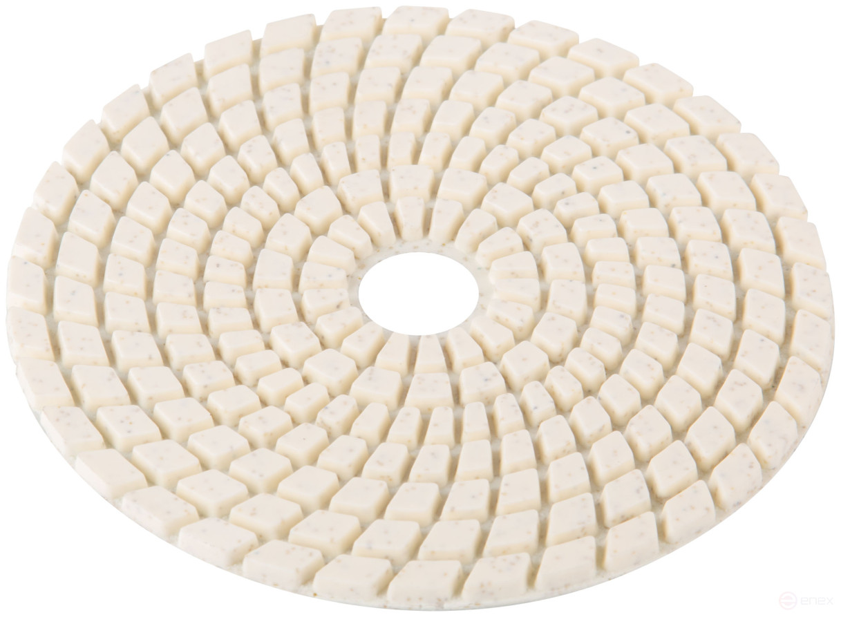 Diamond flexible grinding wheel AGSHK (Velcro), wet grinding, 100 mm, P 30