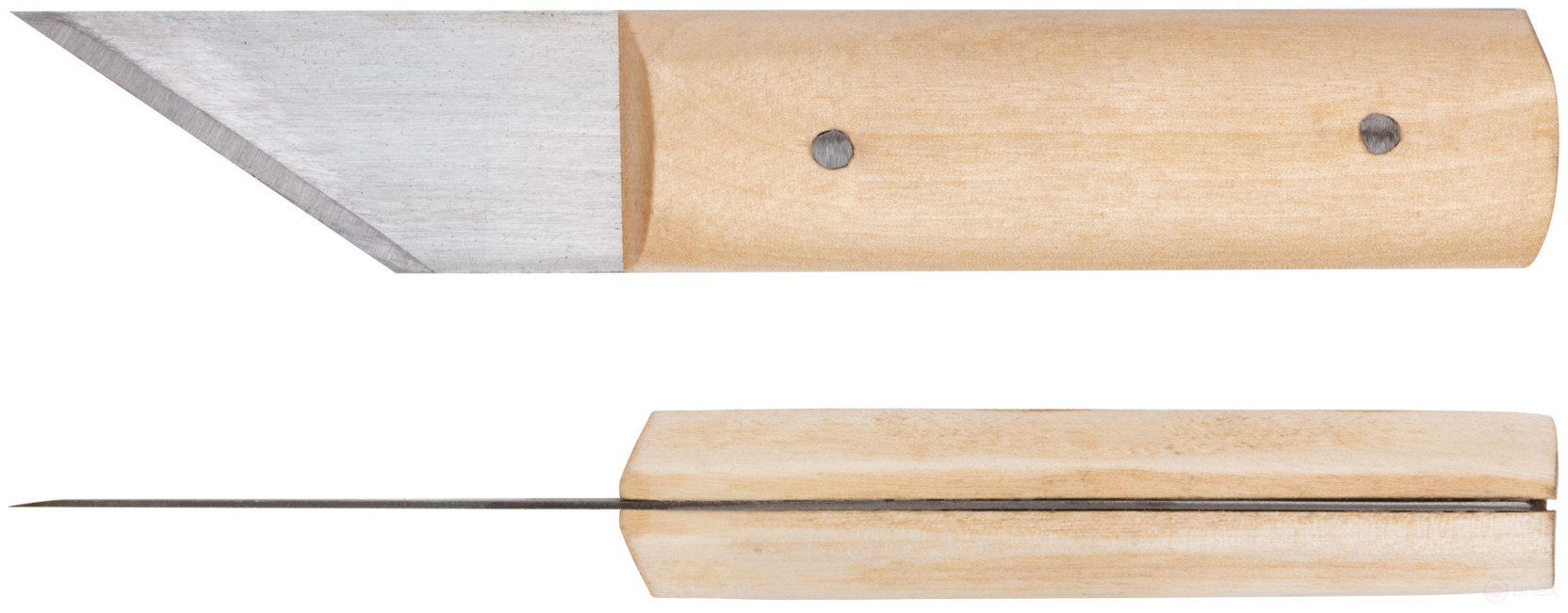 Boot knife, wooden handle 175 mm
