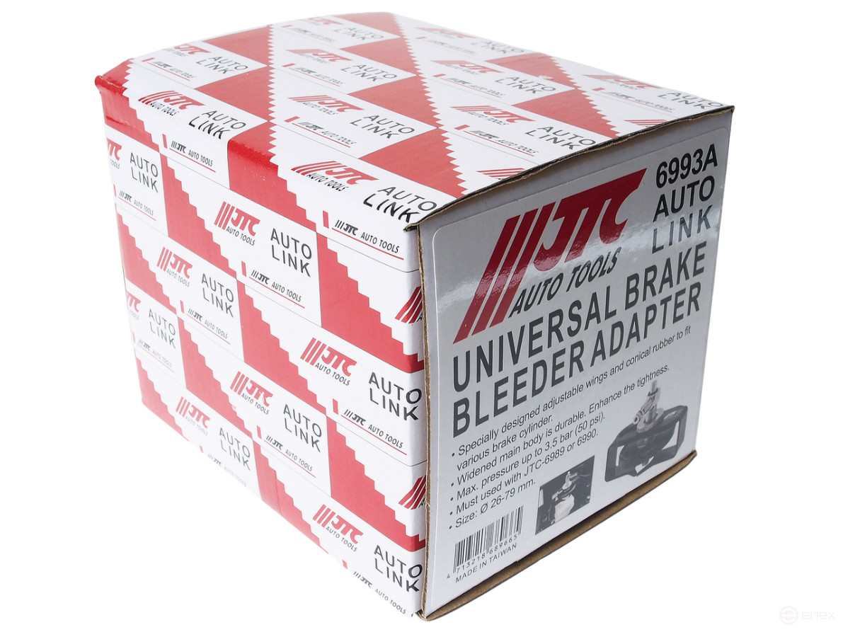 Адаптер для прокачки тормозов (используется с JTC-6989,JTC-6990) JTC