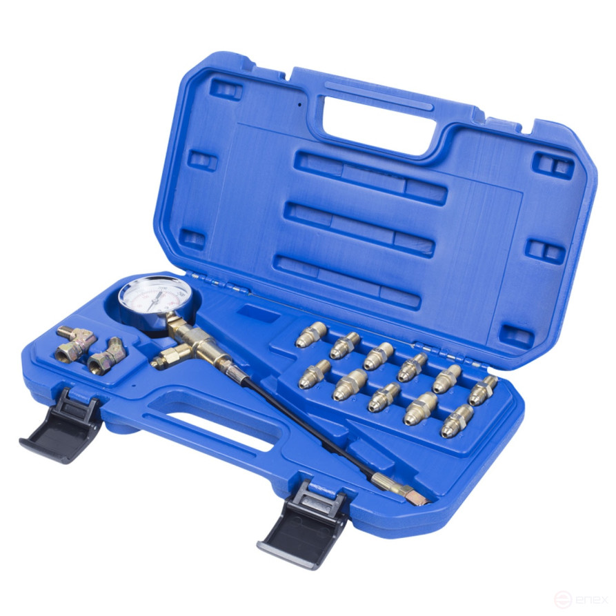 Pressure gauge for measuring pressure in brake systems, 14 items MASTER 120-50024C