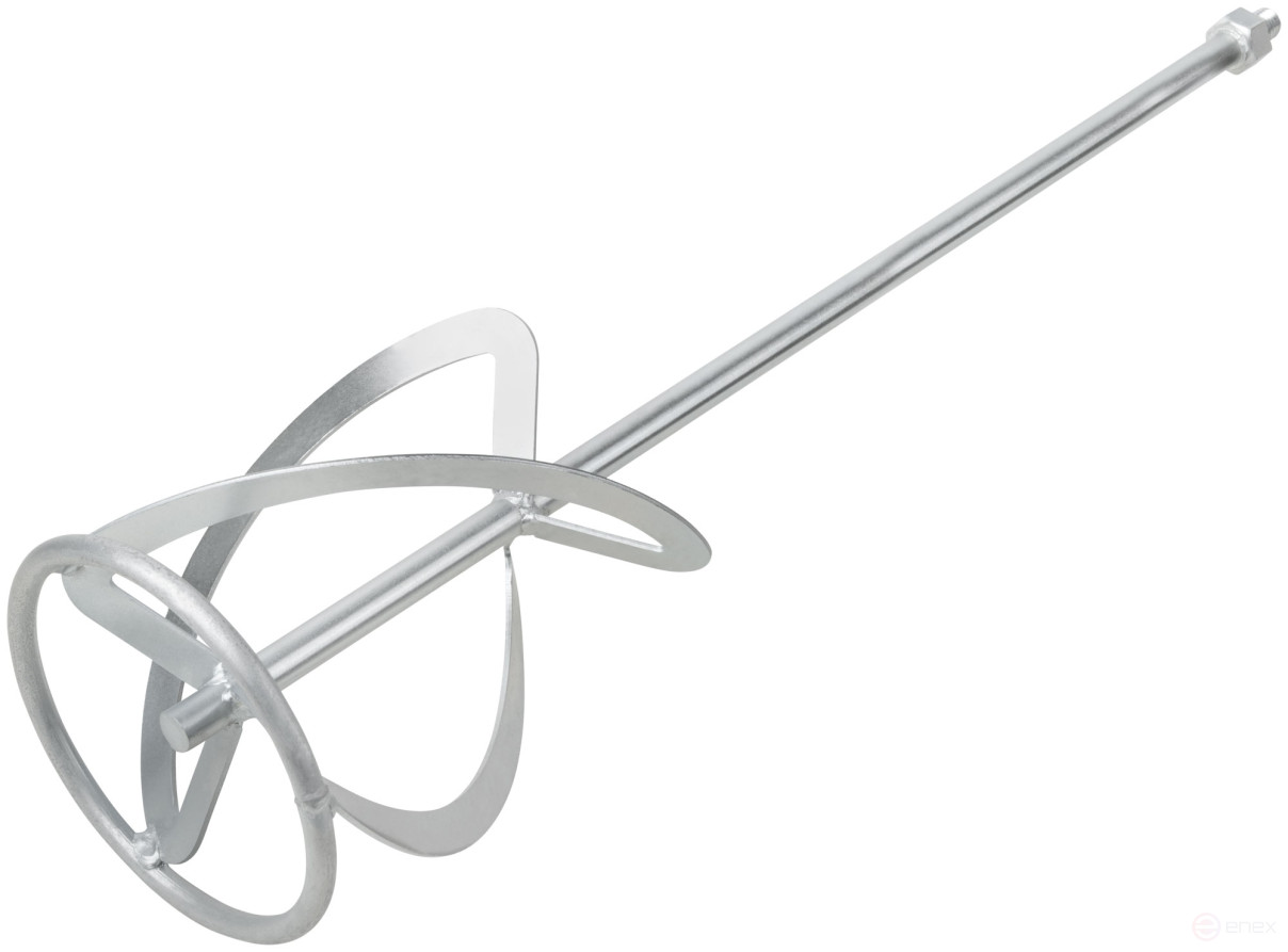 Миксер для тяжелых строительных смесей усиленный Профи, хвостовик М14, 140х590 мм, 04282