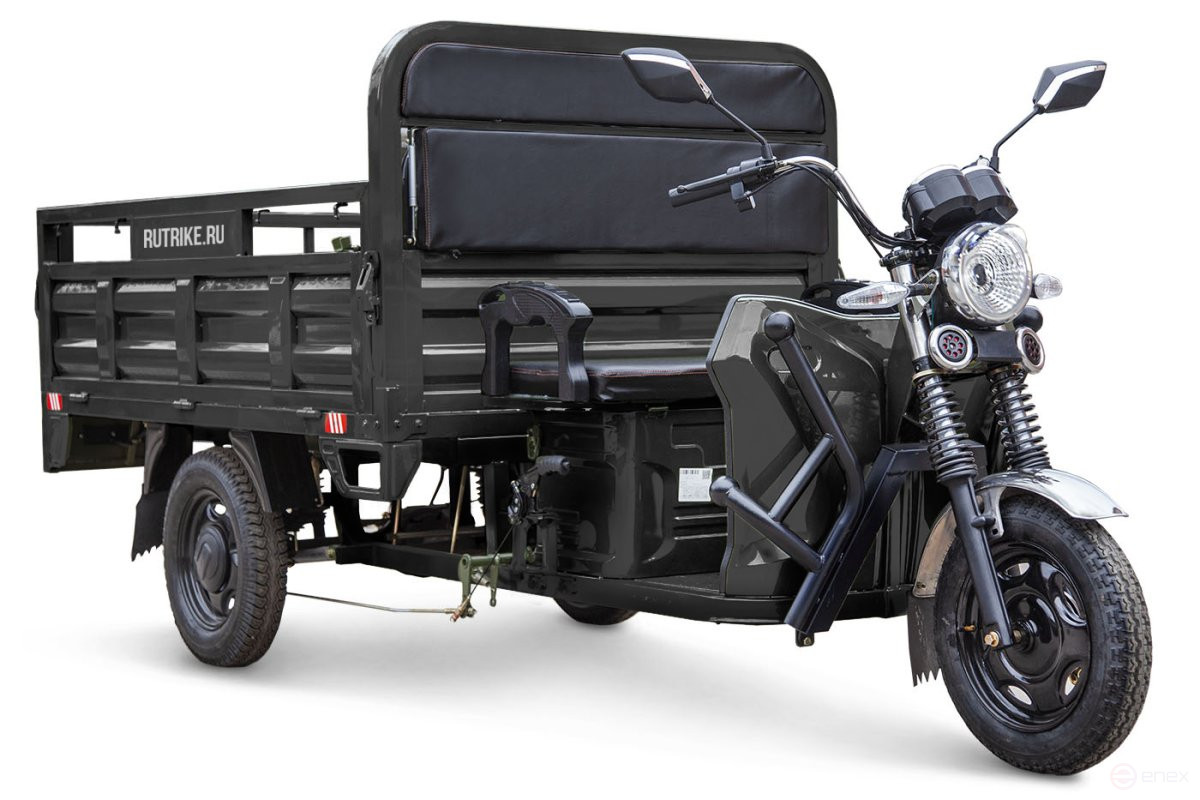 Грузовой электротрицикл Rutrike D4 NEXT 1800 60V1500W, черный