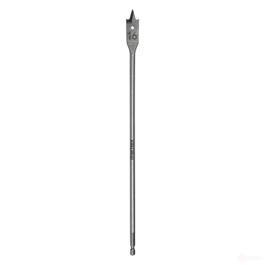 Сверло по дереву перовое ПРАКТИКА 16 х 300 мм (1шт.) блистер (774-146)