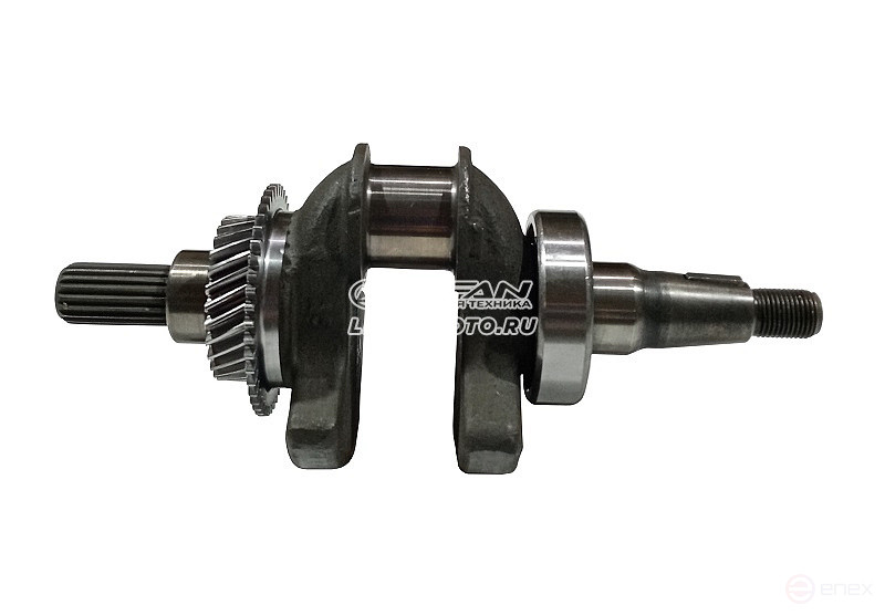 Коленвал LIFAN 13110/173F-L D19,5 мм (шлицевой)