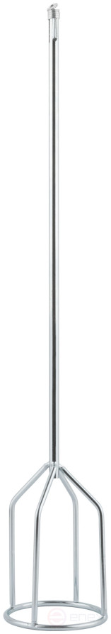 Миксер для строительных смесей повышенной вязкости оцинкованный, хвостовик SDS-PLUS 100х600 мм