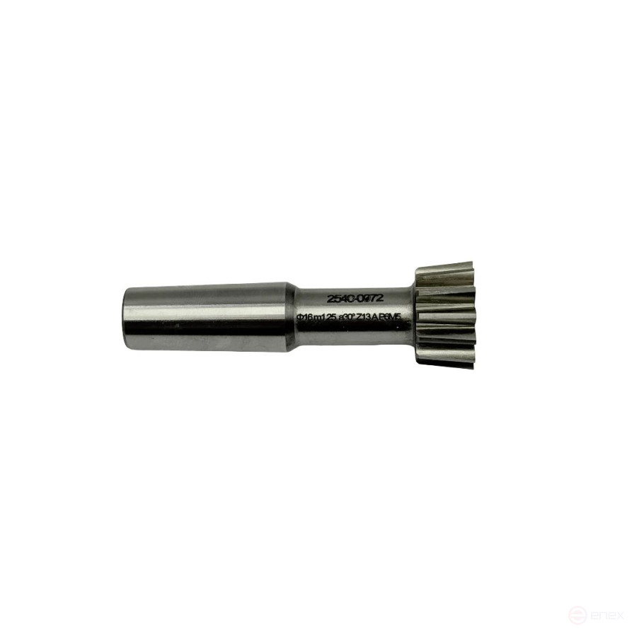 Долбяк хвостовой М 1.25, z=13, 30°, D=16 мм (2540-0072) TORNERI Т028218