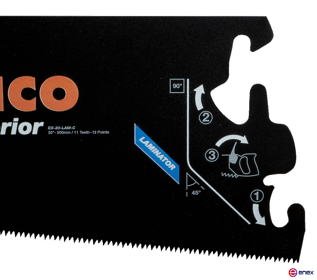 Полотно Superior сменное для ламината, 500 мм