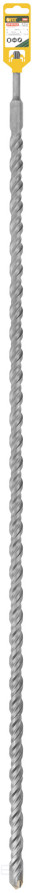 SDS PLUS concrete drill, Profi, W-shaped insert, double spiral, 20 x 1000 mm