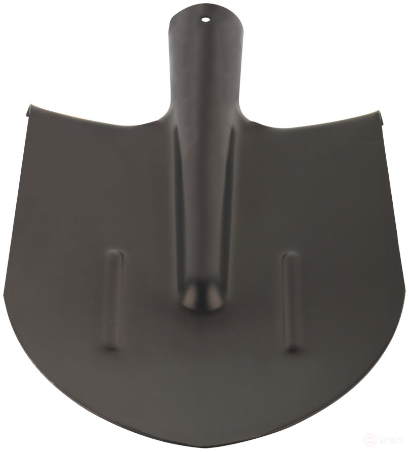 Bayonet shovel without handle, lightweight, with stiffeners 195x350 mm