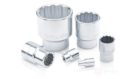 Головка торцевая 12-гранная 3/8" 13 мм TOPTUL