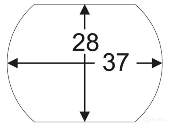 Головка для снятия пальца рессоры передней 1" 28х37мм (SCANIA) JTC