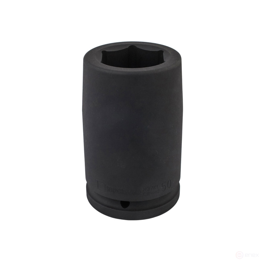 Головка ударная торцевая шестигранная удлиненная 1.1/2, 70 мм, тип N37KL, NORGAU