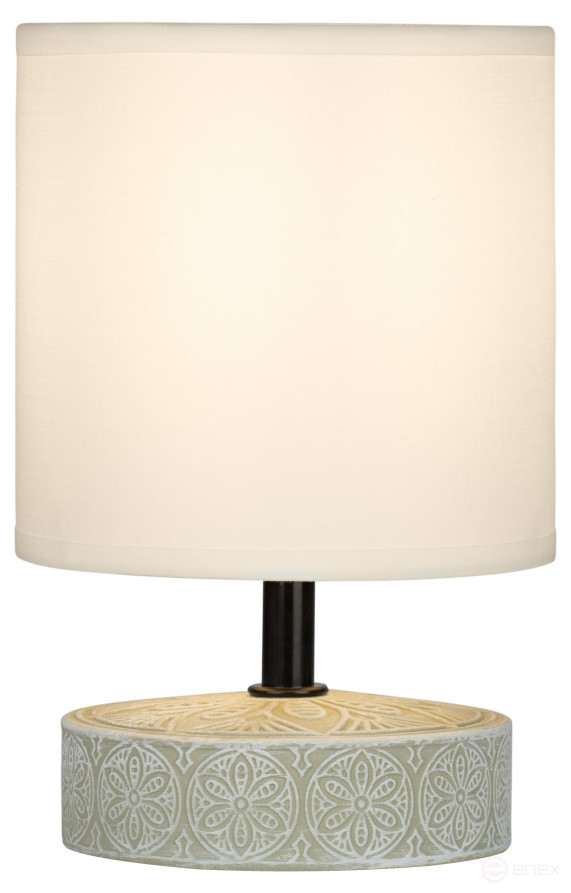 Rivoli Eleanor 7070-501 Table Lamp 1 * E14 40W ceramic beige, white