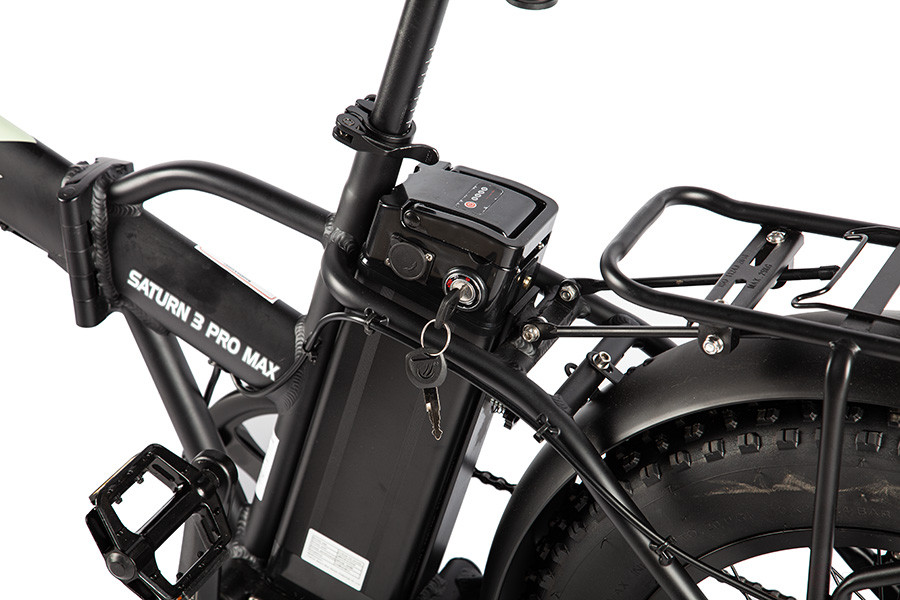 Gelbert Saturn 3 PRO MAX electric bike, black