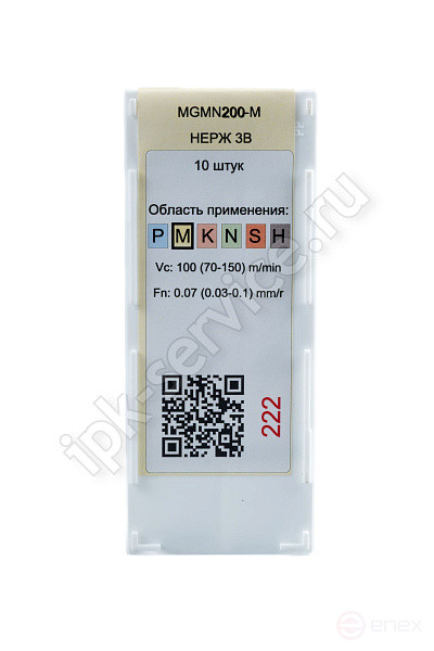 MGMN200-M VK1825 Пластина твердосплавная ИПК
