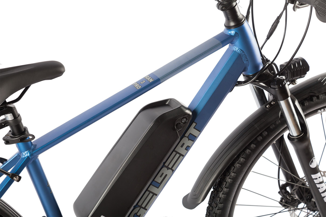 Gelbert Ran 3 PRO electric bike, black