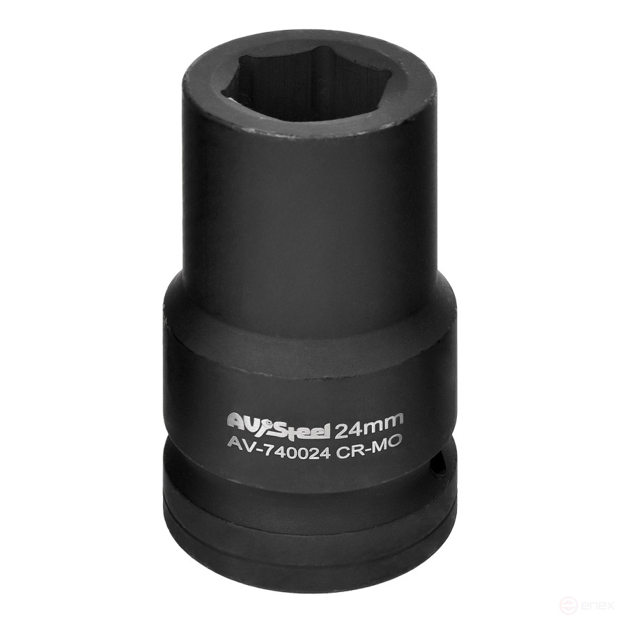 Головка ударная 6-гранная 1" 24 мм