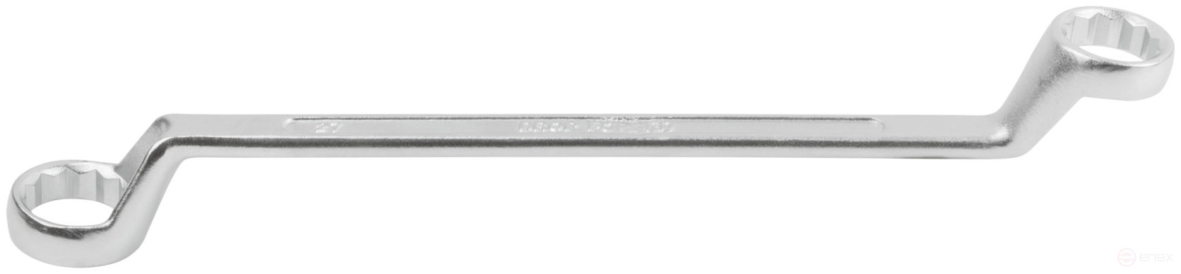 Ключ накидной "Хард", хромированное покрытие 24х27 мм