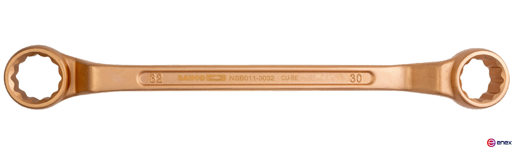 ИБ Накидной изогнутый гаечный ключ (медь/бериллий), 18x19 мм