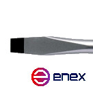 Отвертка с рукояткой ERGO под винты со шлицем 1,6x10x200 мм, с предохранительной петлей