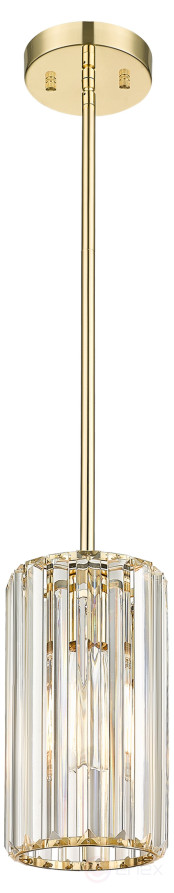Светильник подвесной (подвес) Rivoli Suzanne 1052-201 1 х Е27 40 Вт хрусталь
