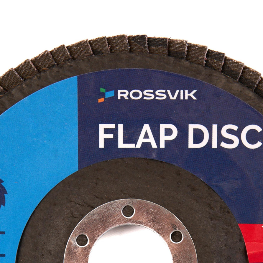 Grinding wheel petal ROSSVIK 125*22mm 80 Grit. Type 29, Zr, 80m/s, 12250rpm