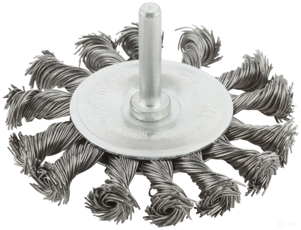 Corkscrew, "wheel" type, with pin, 75 mm steel twisted wire